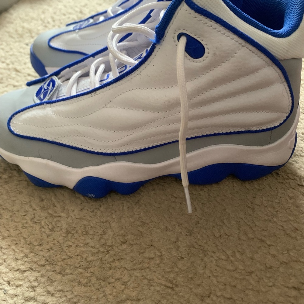 Blue and White Jordan’s